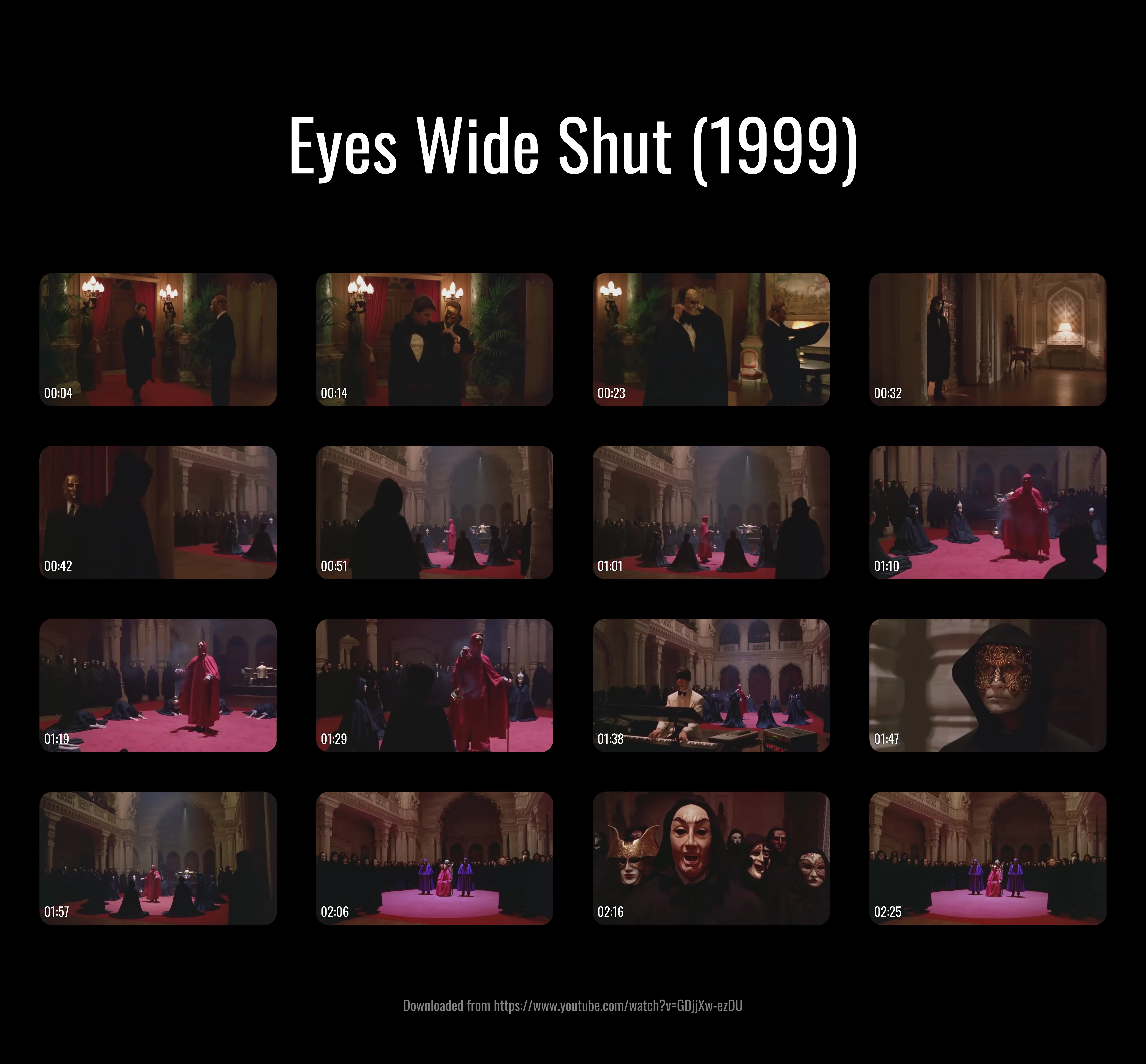 Final contact sheet export sample with readable timestamps and metadata