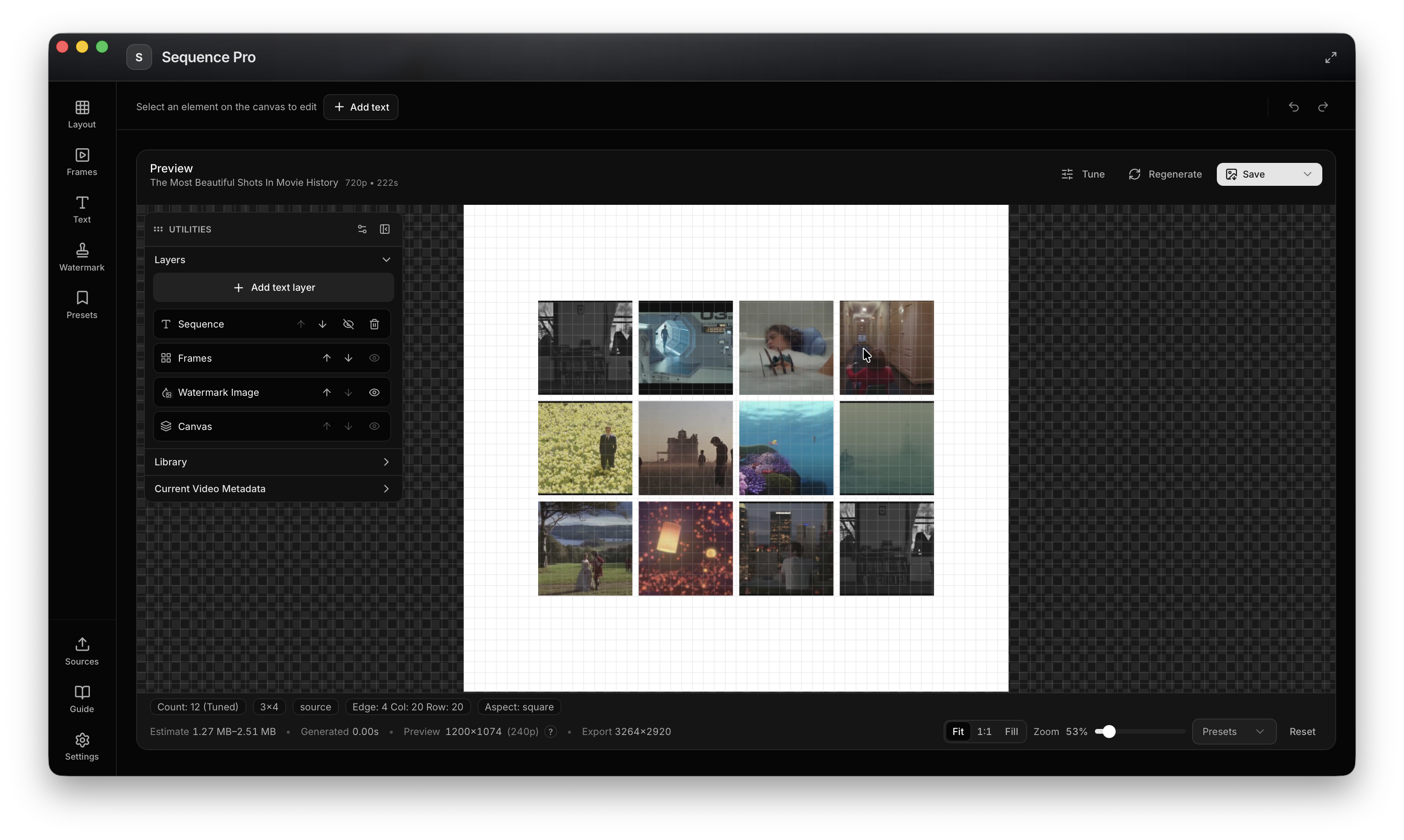 Sequence Pro app screenshot